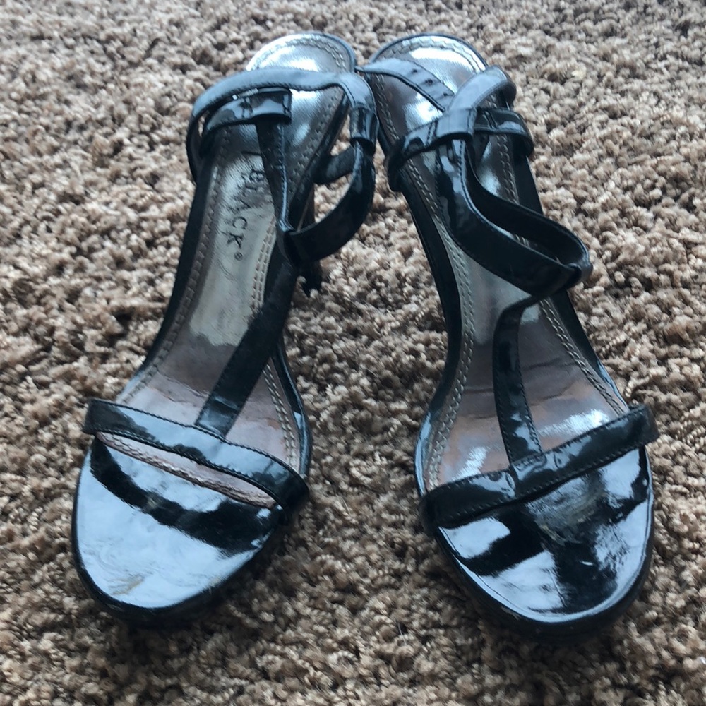 Black heels